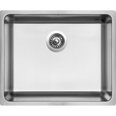 Sinks kuchyňský nerezový dřez BLOCK 540 V kartáčovaný | STSBLK5404401V