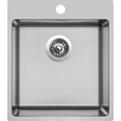 Sinks kuchyňský nerezový dřez BLOCKER 450 V kartáčovaný | STSBLR4505051V