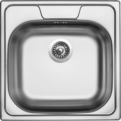 Sinks kuchyňský nerezový dřez CLASSIC 480 V leštěný | STSCLL4804808V