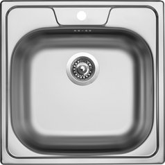 Sinks kuchyňský nerezový dřez CLASSIC 480 V matný | STSCLM4804805V