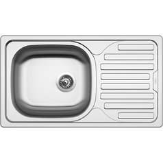 Sinks kuchyňský nerezový dřez CLASSIC 760 V matný | STSCLM7604355V