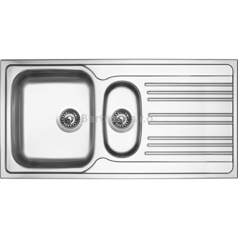 Sinks kuchyňský nerezový dřez STAR 1000.1 V matný