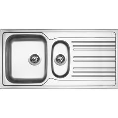 Sinks kuchyňský nerezový dřez STAR 1000.1 V matný | STSSTM10050016V