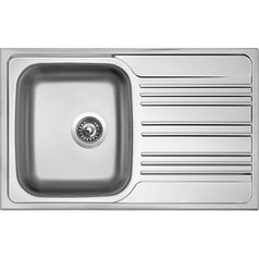 Sinks kuchyňský nerezový dřez STAR 780 V matný | STSSTM7805006V