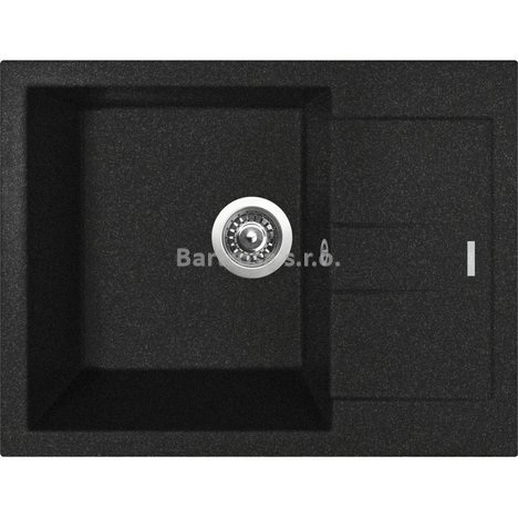 Sinks kuchyňský granitový dřez AMANDA 650 granblack 30