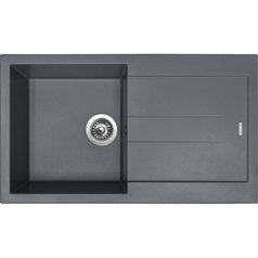 Sinks kuchyňský granitový dřez AMANDA 860 titanium 72 | TLAM86050072