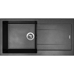 Sinks kuchyňský granitový dřez AMANDA 990 metalblack 74 | TLAM99050074