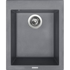 Sinks kuchyňský granitový dřez CUBE 410 titanium 72 | TLCU41050072