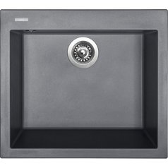 Sinks kuchyňský granitový dřez CUBE 560 titanium 72 | TLCU56050072