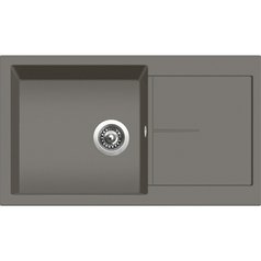 Sinks kuchyňský granitový dřez INFINITY 860 NANO nanotruffle N3 | TLIN860500N3