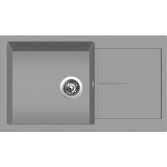 Sinks kuchyňský granitový dřez INFINITY 860 NANO nanogrey N4 | TLIN860500N4